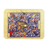 Perzische miniatuur: De Mi'raj van de profeet Magneet (Horizontaal)