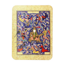 Perzische miniatuur: De Mi'raj van de profeet Magneet