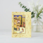 Perzische Miniatuur: De moord brengt de Pir's Feet Briefkaart (Staand voorkant)