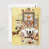 Perzische miniatuur: Derwisj in de Hammam Briefkaart (Voorkant / Achterkant)