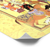 Perzische miniatuur: Iskandar, afgestoten Poster (Hoek)