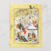 Perzische miniatuur: Khusraw Parviz & Shirin Briefkaart (Voorkant)