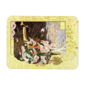 Perzische miniatuur: Salaman & Absal Briefkaart Magneet (Horizontaal)