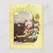 Perzische miniatuur: Salaman en Absal Briefkaart (Voorkant)