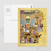 Perzische Miniatuur: Verkoop mijn prachtige Donkey Briefkaart (Voorkant / Achterkant)