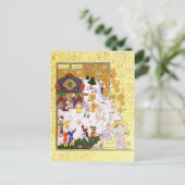 Perzische miniatuur: vlucht van de Tortoise Briefkaart (Staand voorkant)