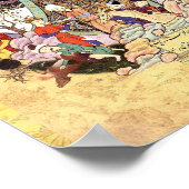 Perzische miniatuur: Yusuf wordt gered uit de put Poster (Hoek)