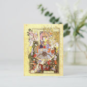 Perzische minister: Een vader adviseert zijn zoon Briefkaart (Staand voorkant)