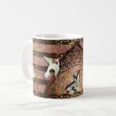 Perzische Mok voor kunststijlkoffie (Voorkant links)