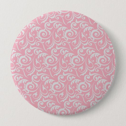 Perzische Motifs Inspiratie 35 Ronde Button 4,0 Cm (Voorkant)