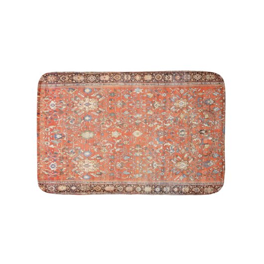 Perzische neerwaartse druk op de zijde badmat (Voorkant)