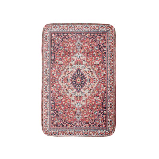 Perzische neerwaartse druk op de zijde badmat (Voorkant Verticaal)