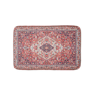 Perzische neerwaartse druk op de zijde badmat