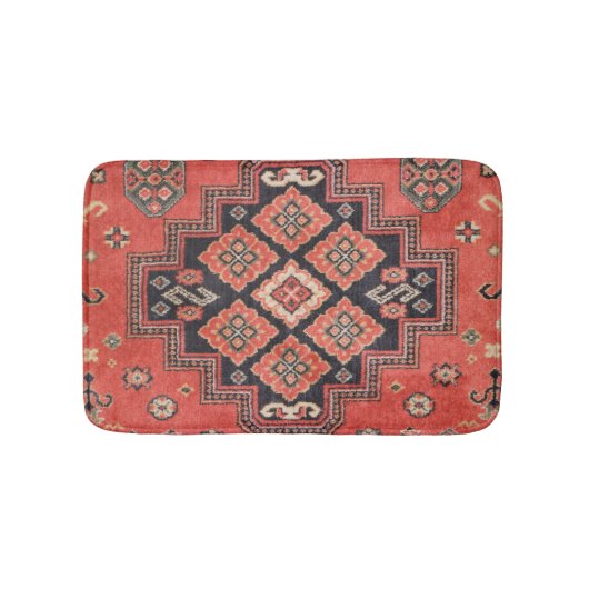 Perzische neerwaartse druk op de zijde badmat (Voorkant)