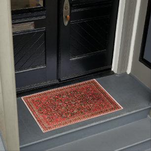 Perzische neerwaartse druk op de zijde deurmat