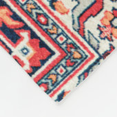 Perzische neerwaartse druk op de zijde fleece deken (Hoek)