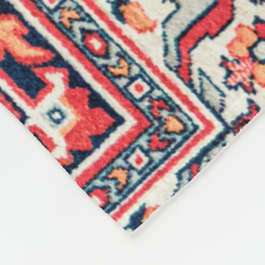 Perzische neerwaartse druk op de zijde fleece deken (Hoek)