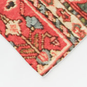 Perzische neerwaartse druk op de zijde fleece deken (Hoek)