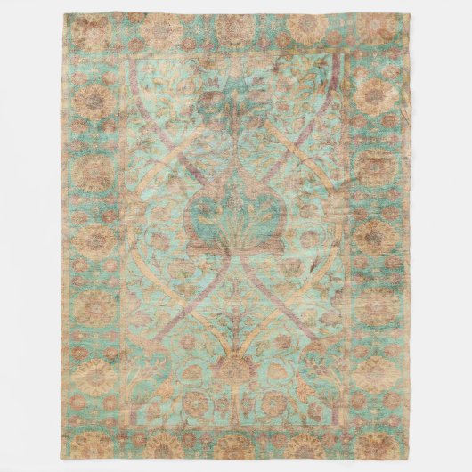 Perzische neerwaartse druk op de zijde fleece deken (Voorkant)