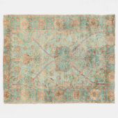 Perzische neerwaartse druk op de zijde fleece deken (Voorkant (Horizontaal))