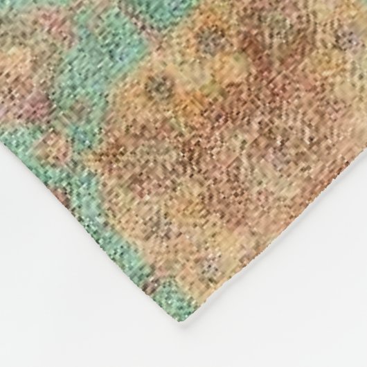 Perzische neerwaartse druk op de zijde fleece deken (Hoek)