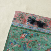 Perzische neerwaartse druk op de zijde strandlaken (In situ)