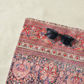 Perzische neerwaartse druk op de zijde strandlaken (In situ)