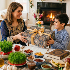 Perzische Nieuwjaarsfeest Geschenken voor Nowruz-e Cadeaupapier