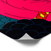 Perzische ontwerpdruk Poster (Hoek)