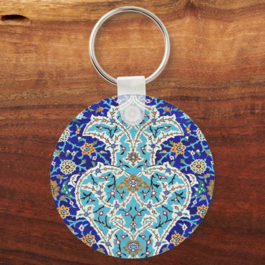 Perzische ontwerpsleutelring sleutelhanger (Voorkant)