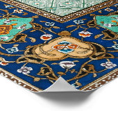 Perzische oude literaire kunst poster (Hoek)