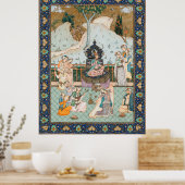 Perzische oude literaire kunst poster (Keuken)