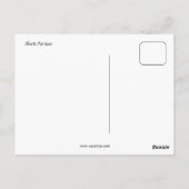 Perzische pat schilderen nr. 2 briefkaart (Achterkant)