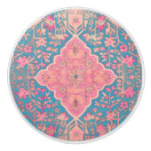 Perzische patroon deurknop keramische knop (Voorkant)