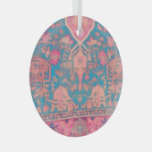 Perzische patroon glas decoratie (Voorkant Rechts)