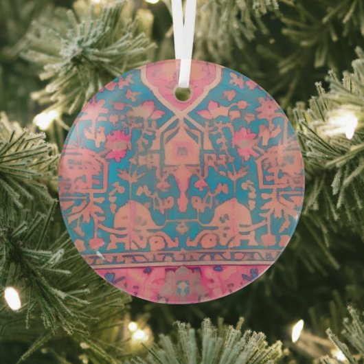 Perzische patroon glas decoratie (Insitu)