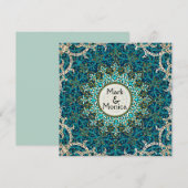 Perzische patroonuitvindingen kaart (Voorkant / Achterkant)