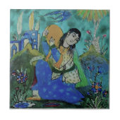 Perzische perzische perzikaanse perussionistische tegeltje (Voorkant)