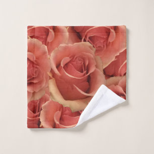 Perzische rode rozen bad handdoek