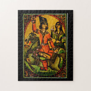 Perzische ruiter legpuzzel