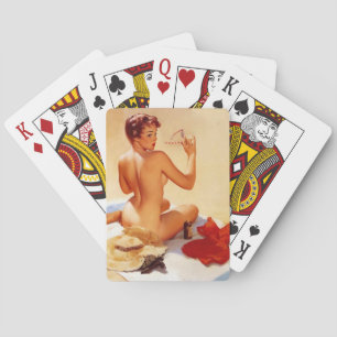 Perzische schoonheid omhoog pokerkaarten