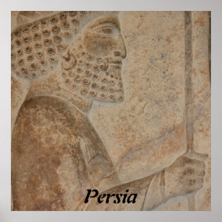 Perzische soldaat poster