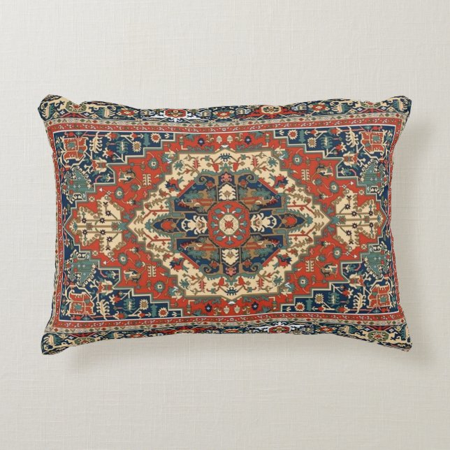  Perzische stijl siermandala Accent Kussen (Voorkant)