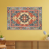 Perzische stijl siermandala Canvas Afdruk (Insitu (Woonkamer))