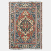  Perzische stijl siermandala Deken (Voorkant Verticaal)