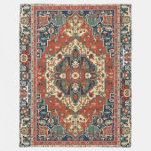  Perzische stijl siermandala Fleece Deken (Voorkant)