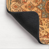 Perzische Tabriz tapijtstijl lichte warme tinten Muismat (Hoek)