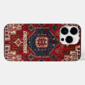 Perzische tapijt cover telefoon geval iPhone hoesje (Achterkant horizontaal)