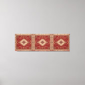 Perzische tapijt look design canvas afdruk (Voorkant)