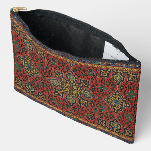 Perzische tapijt rood blauw Classic Etui (Open)